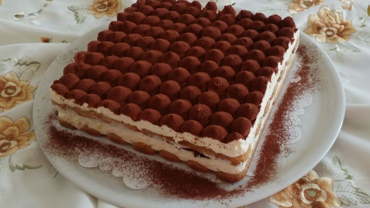 حلوى تيراميسو الإيطالية